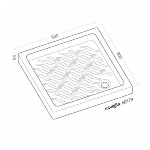 Piatto Doccia Nilo 90x72.Piatto Doccia Nilo 90x72 Brico Italy